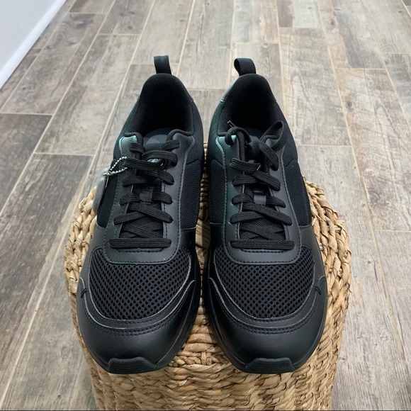 Care Of by PUMA Men’s Comfort Shoes Low Top Sneakers Black Size 9 - Picture 2 of 6